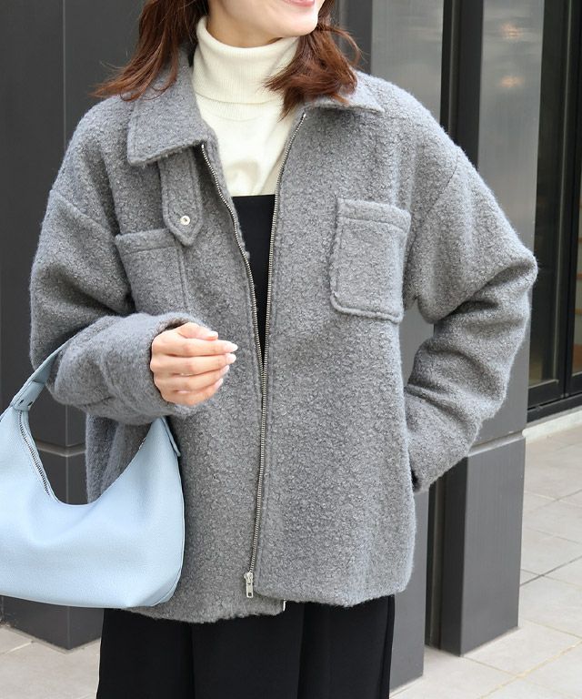 163cm / チャコール / M