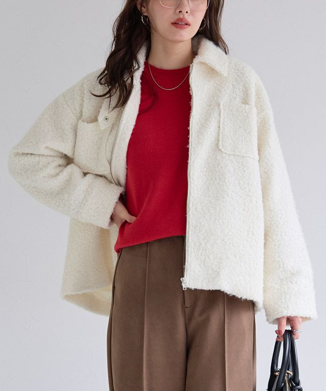 167cm / オフホワイト / M