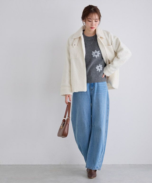 167cm / オフホワイト / M