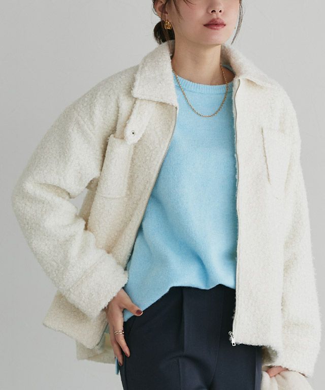 167cm / オフホワイト / M