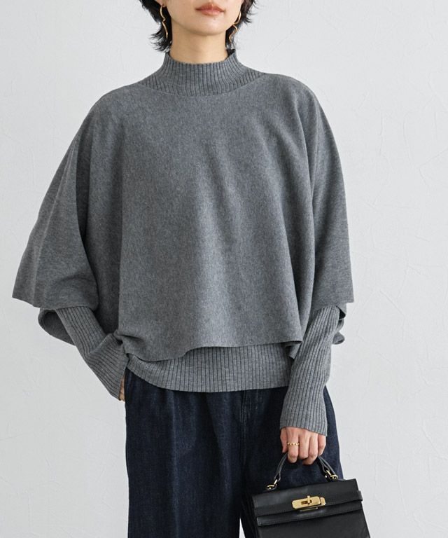 166cm / 杢グレー / M