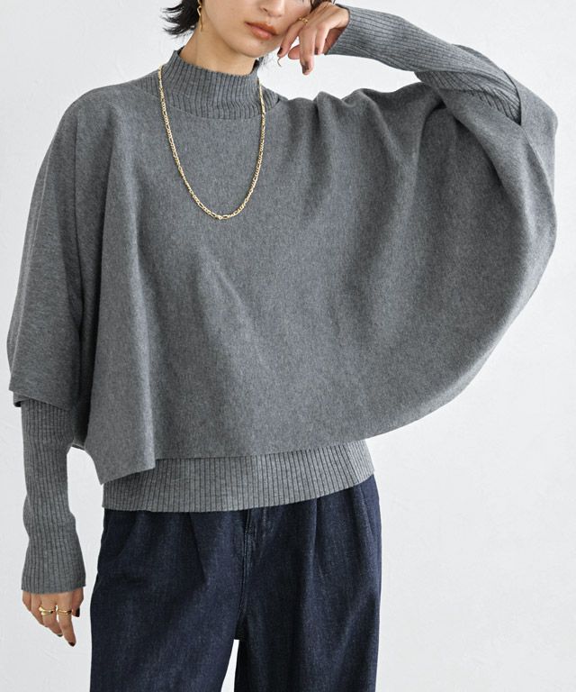 166cm / 杢グレー / M