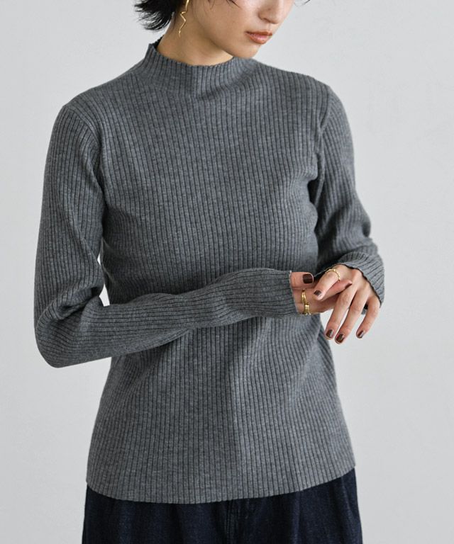 166cm / 杢グレー / M