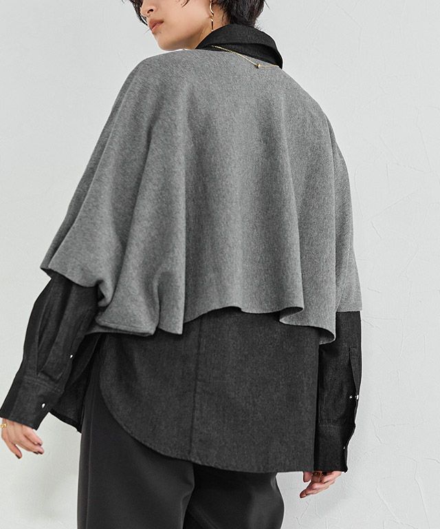 166cm / 杢グレー / M