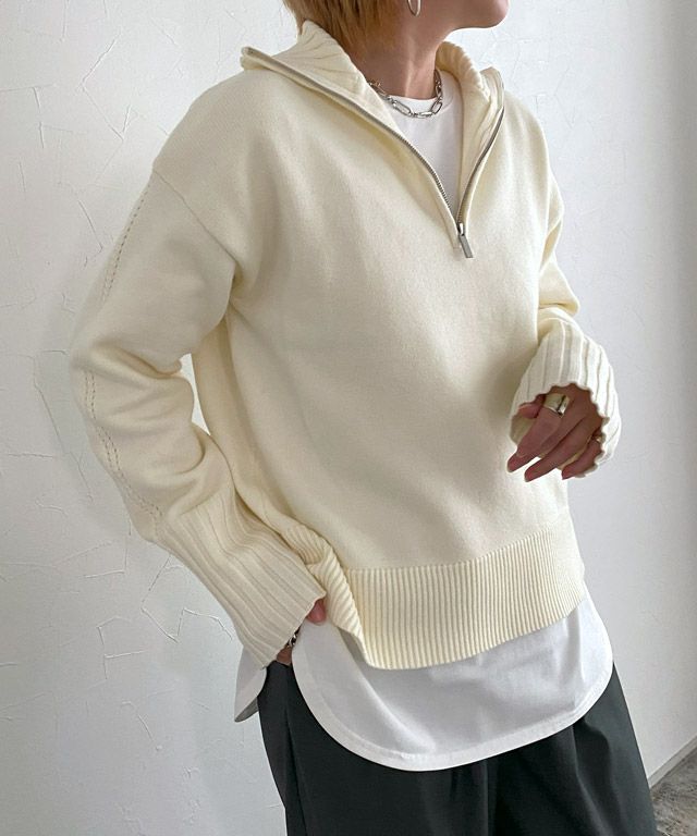 166cm / アイボリー / M