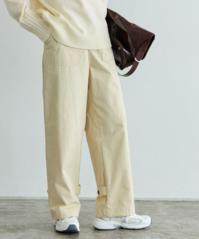 166cm / アイボリー×エクリュ / M