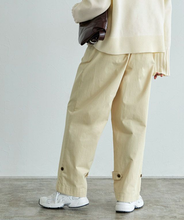 166cm / アイボリー×エクリュ / M