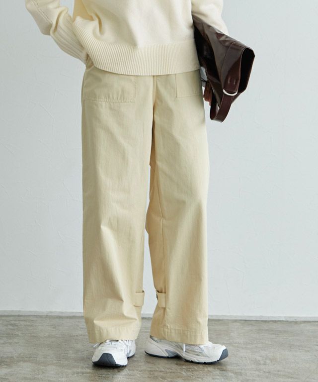 166cm / アイボリー×エクリュ / M