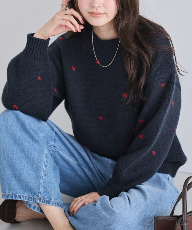 166cm / ネイビー×レッド / M