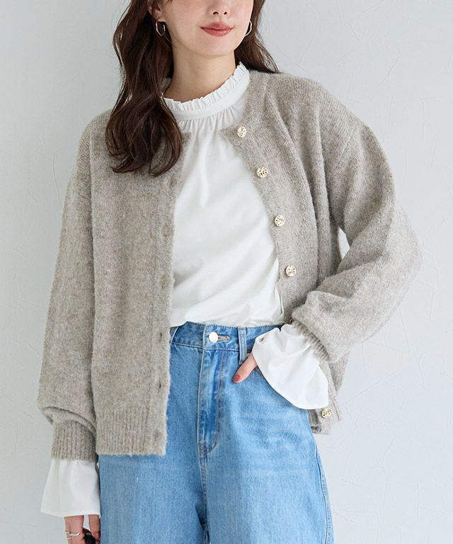 A会場】フリル襟シャーリングブラウス【Pierrot】 | 【公式】Pierrot