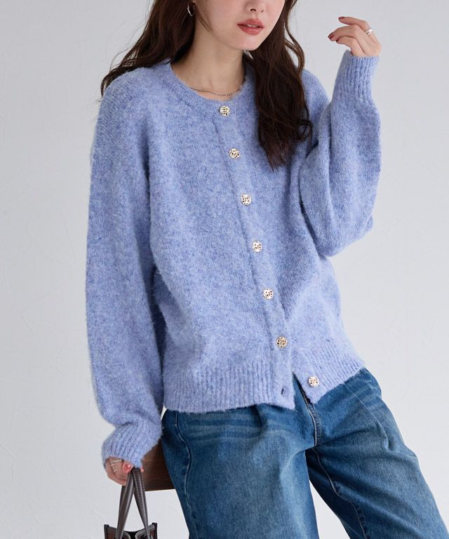 167cm / 杢ブルーミックス / M