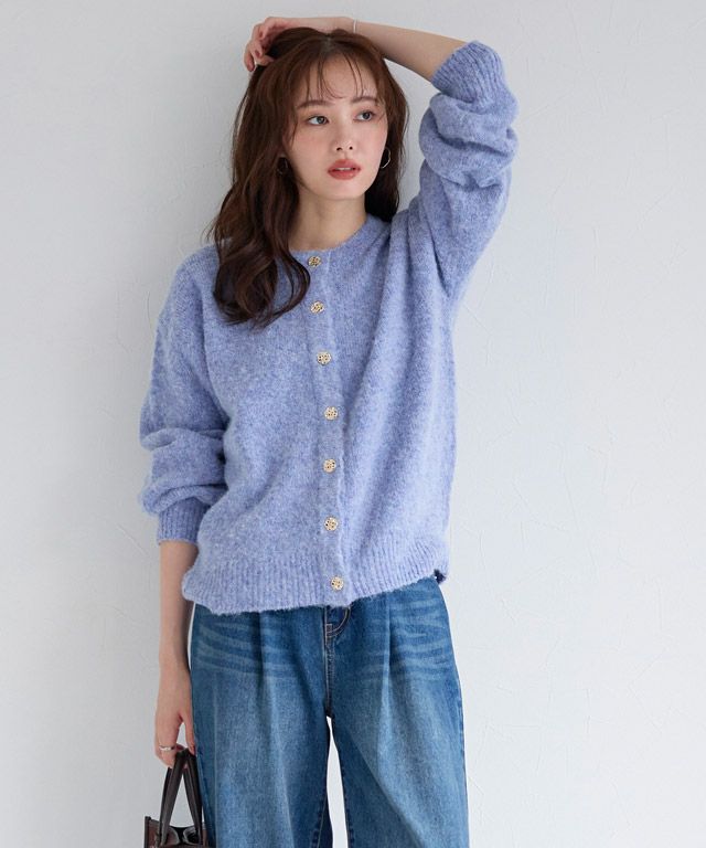 167cm / 杢ブルーミックス / M