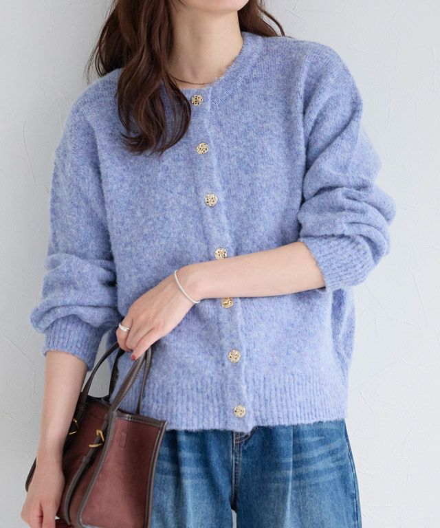 167cm / 杢ブルーミックス / M