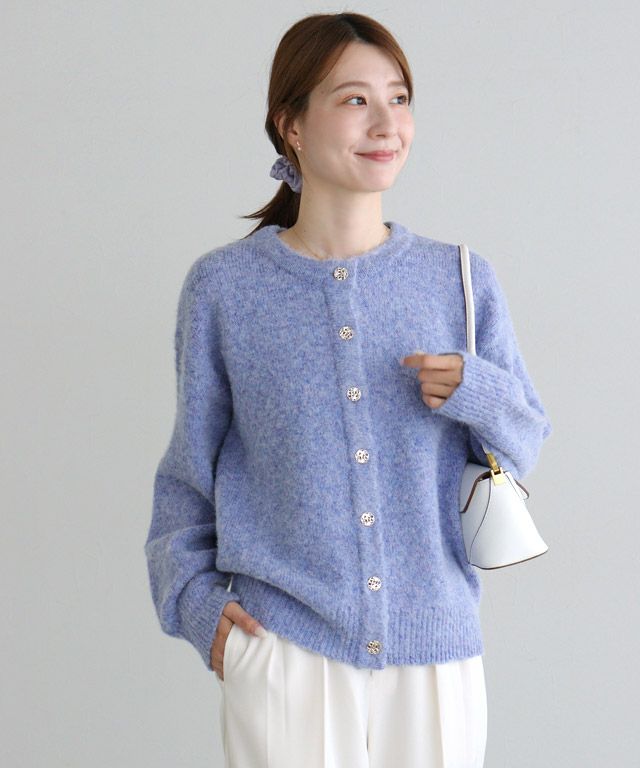 163cm / 杢ブルーミックス / M