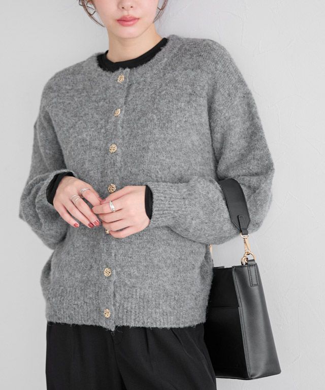 167cm / 杢チャコール / M