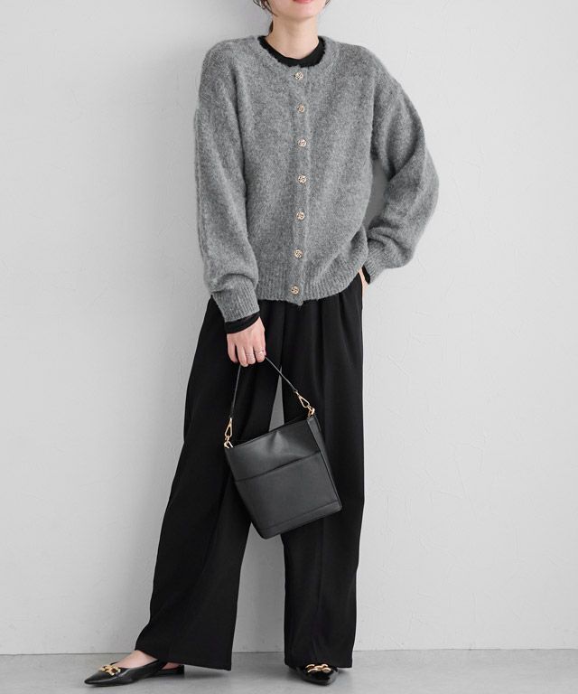 167cm / 杢チャコール / M