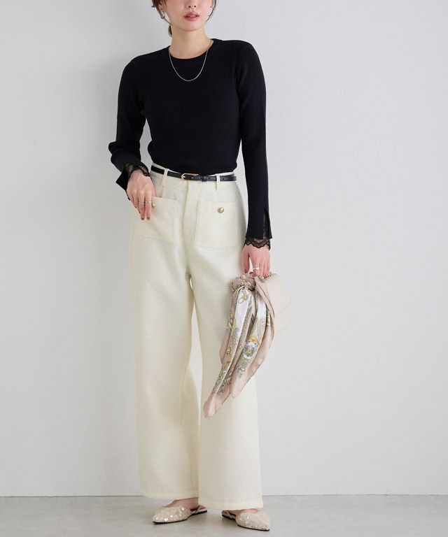 167cm / アイボリー / M