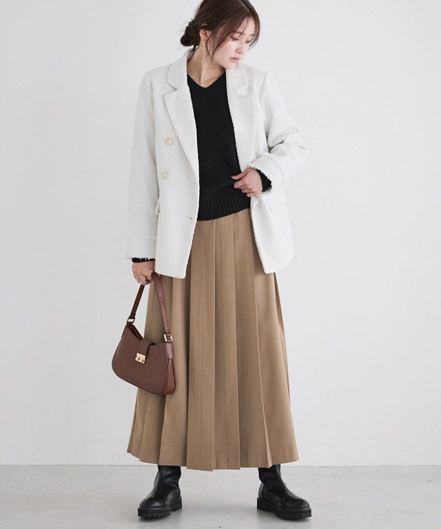 166cm / 無地 / ブラック / Vネック / M