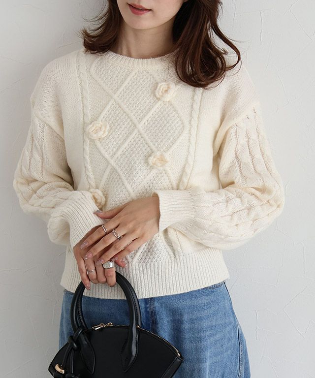 163cm / アイボリー / M