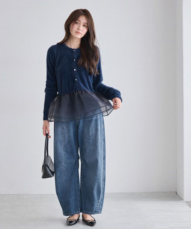 166cm / ネイビー / M