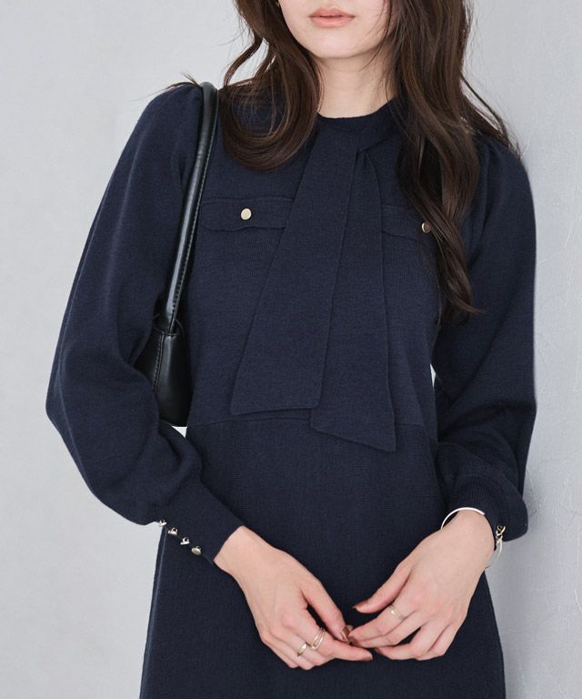 166cm / ネイビー / M