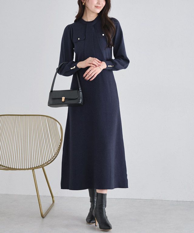 166cm / ネイビー / M