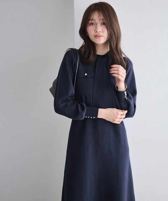 166cm / ネイビー / M