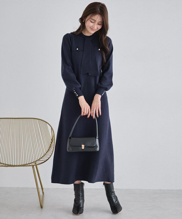 166cm / ネイビー / M