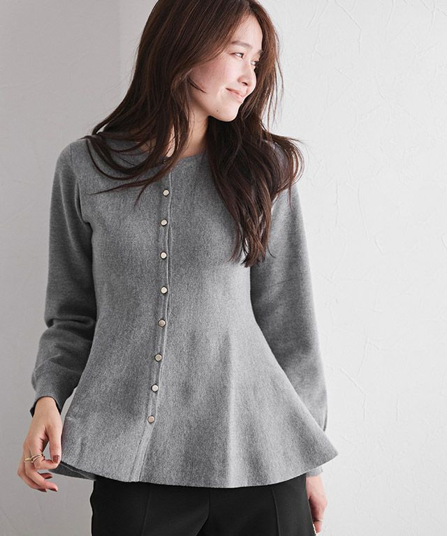 166cm / 杢チャコール / M