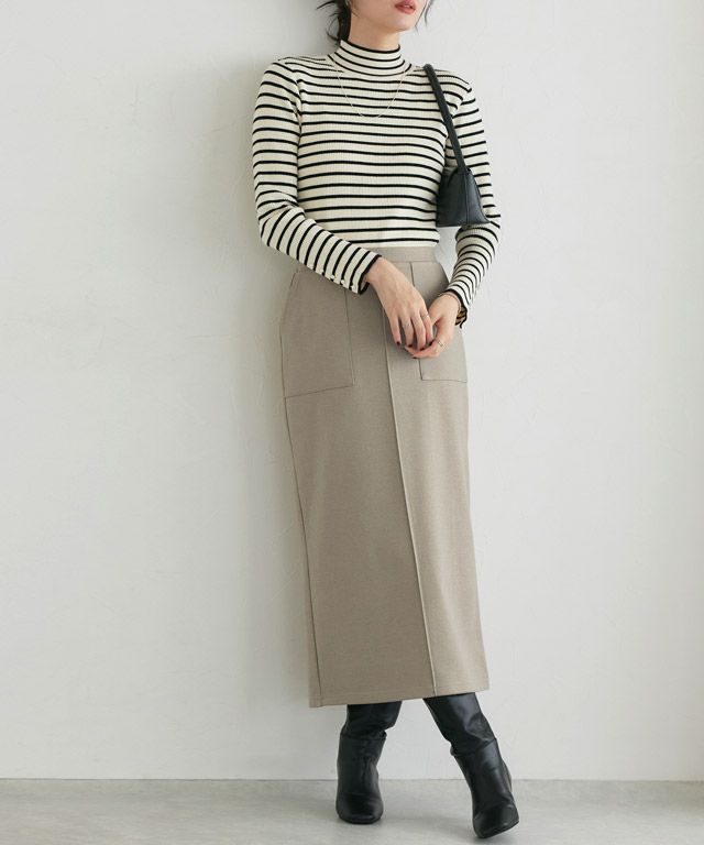 167cm / 杢グレージュ / M