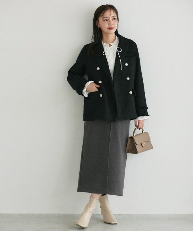 167cm / 杢チャコール / M