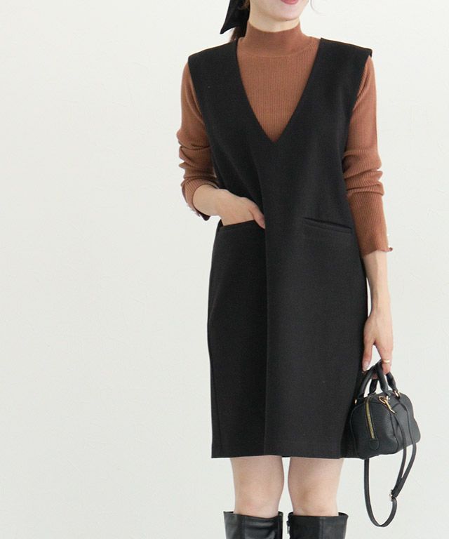 163cm / ブラック / M