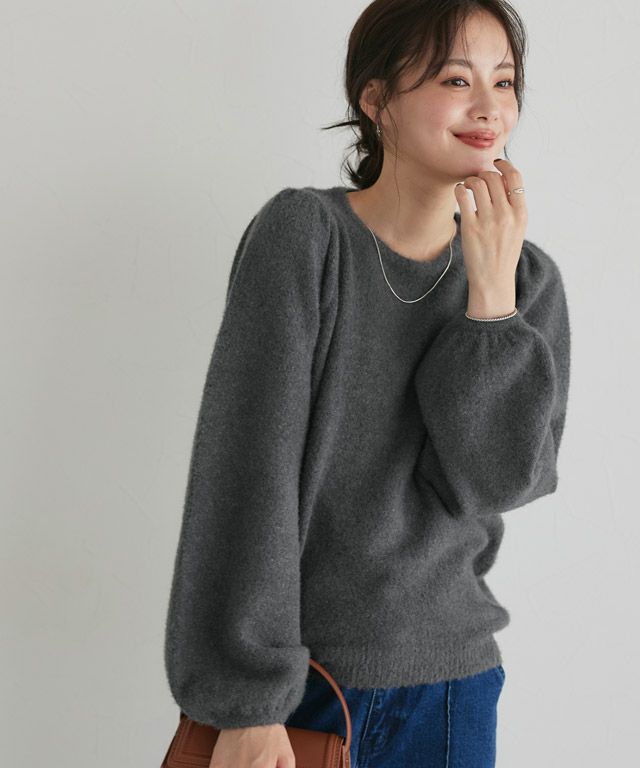 167cm / 杢チャコール / M