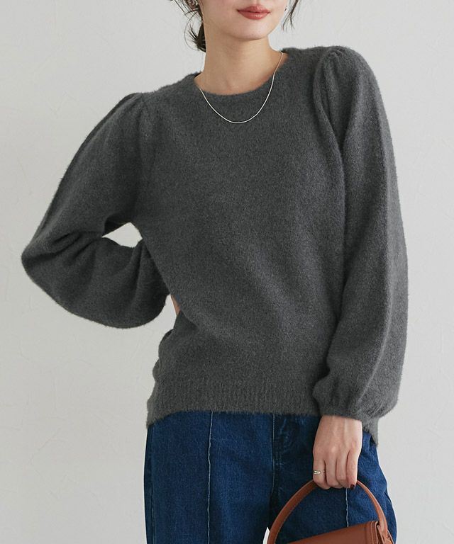 167cm / 杢チャコール / M