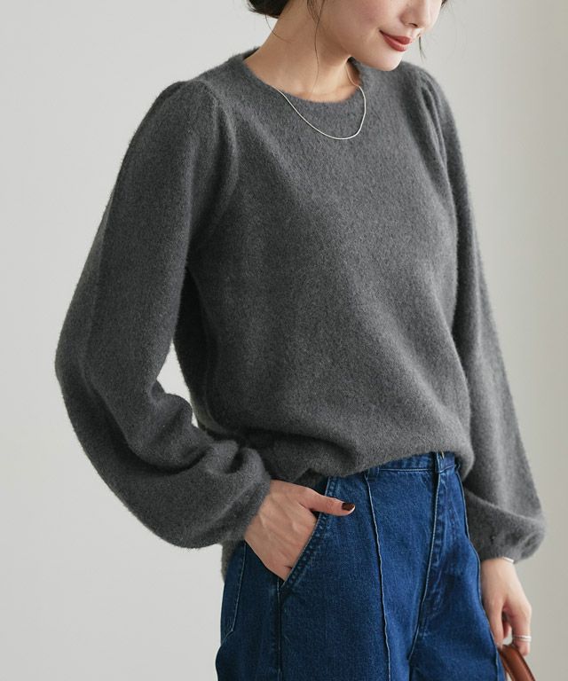 167cm / 杢チャコール / M