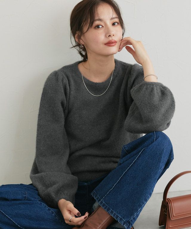 167cm / 杢チャコール / M