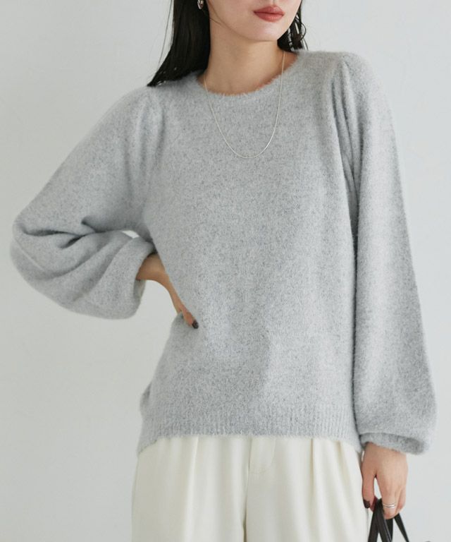 167cm / 杢ライトグレー / M