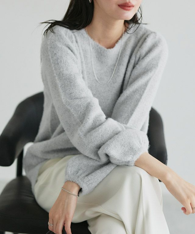 167cm / 杢ライトグレー / M