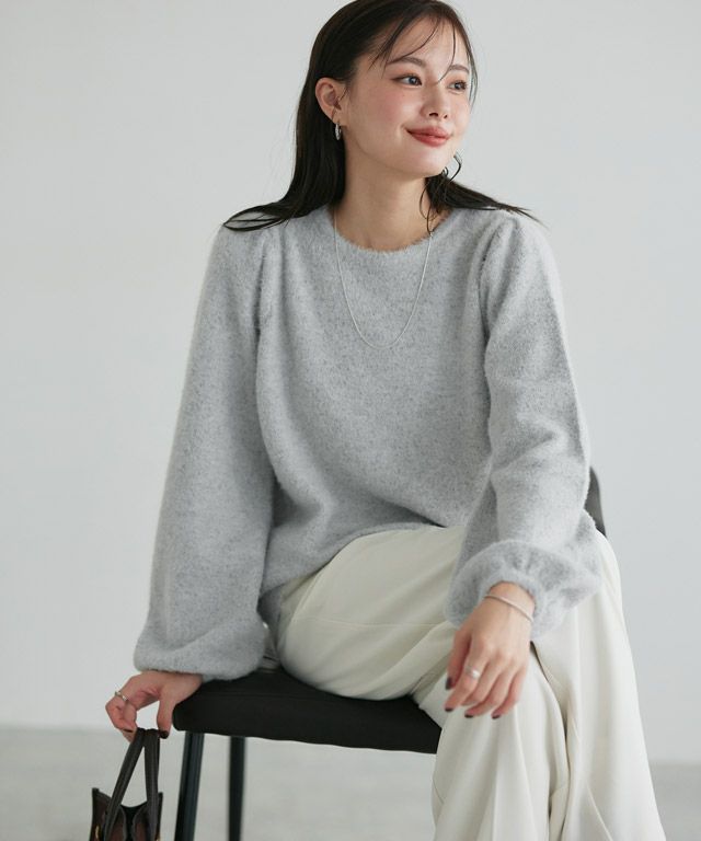 167cm / 杢ライトグレー / M