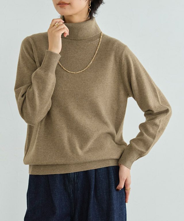 166cm / 杢キャメルベージュ / M