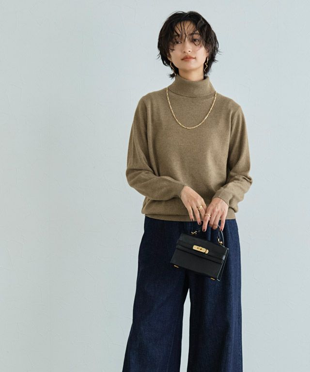 166cm / 杢キャメルベージュ / M