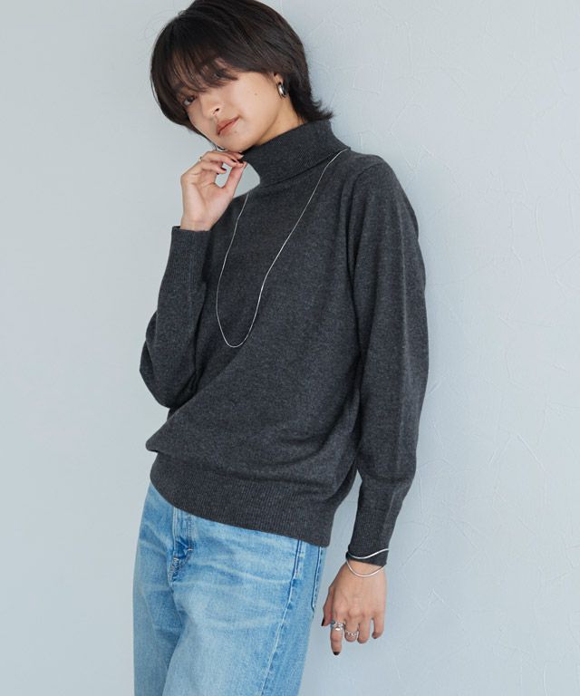 166cm / 杢チャコール / M