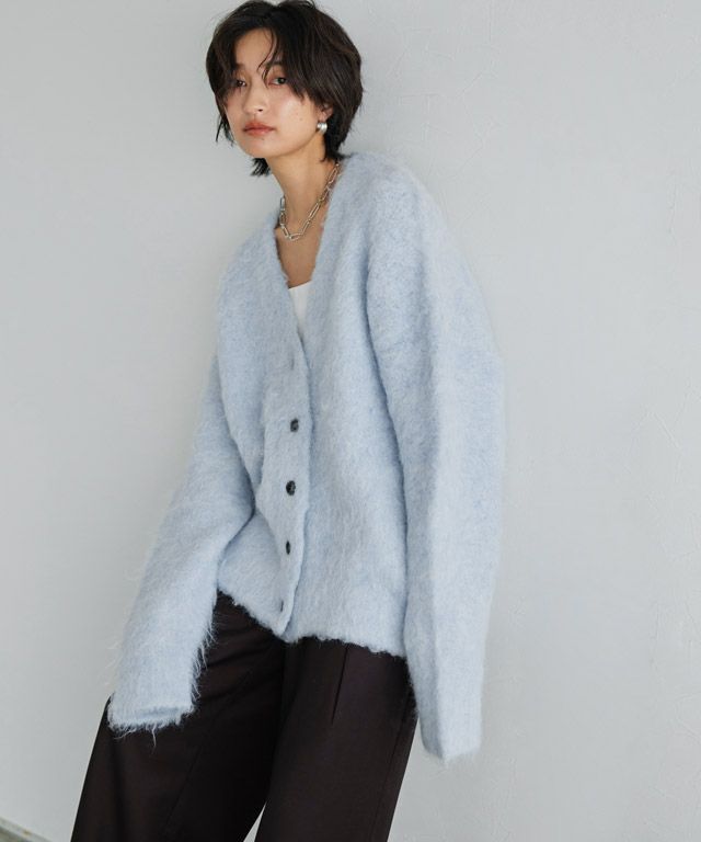 166cm / 杢ライトブルー / M