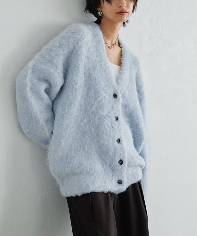 166cm / 杢ライトブルー / M