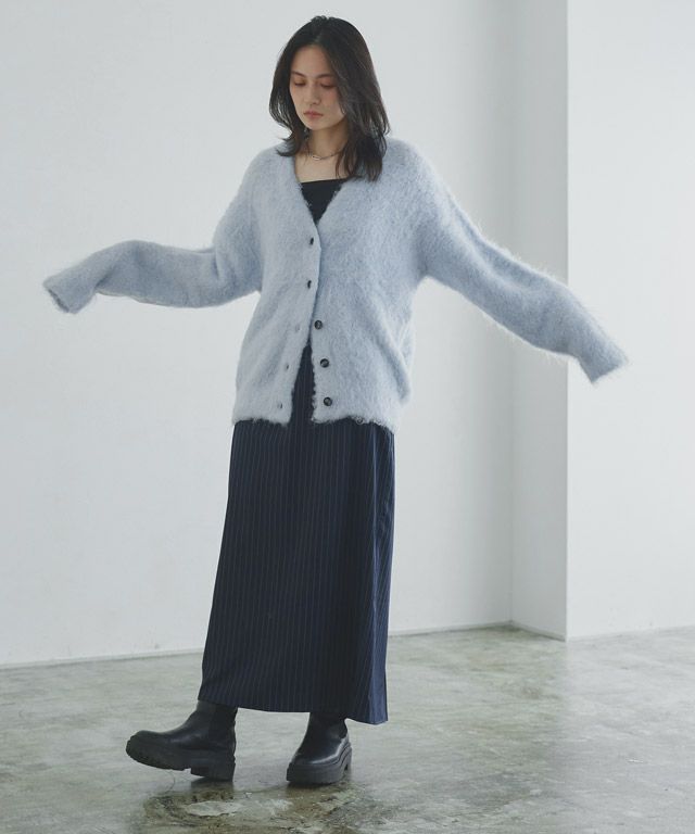 168cm / 杢ライトブルー / M