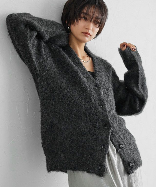 166cm / 杢チャコール / M