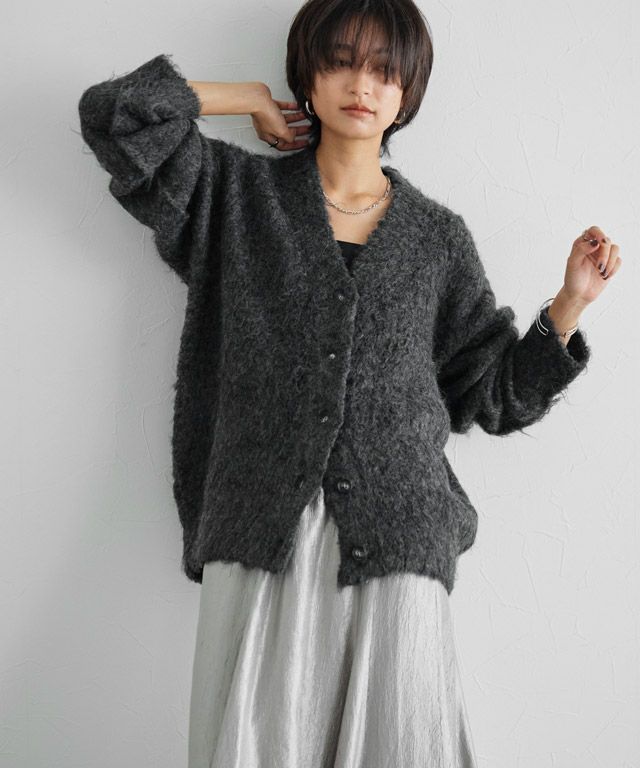 166cm / 杢チャコール / M