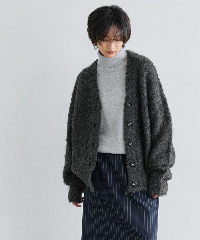 166cm / 杢チャコール / M