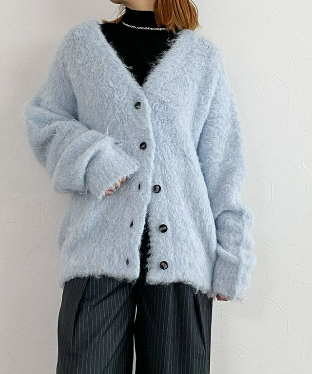 160cm / 杢ライトブルー / M