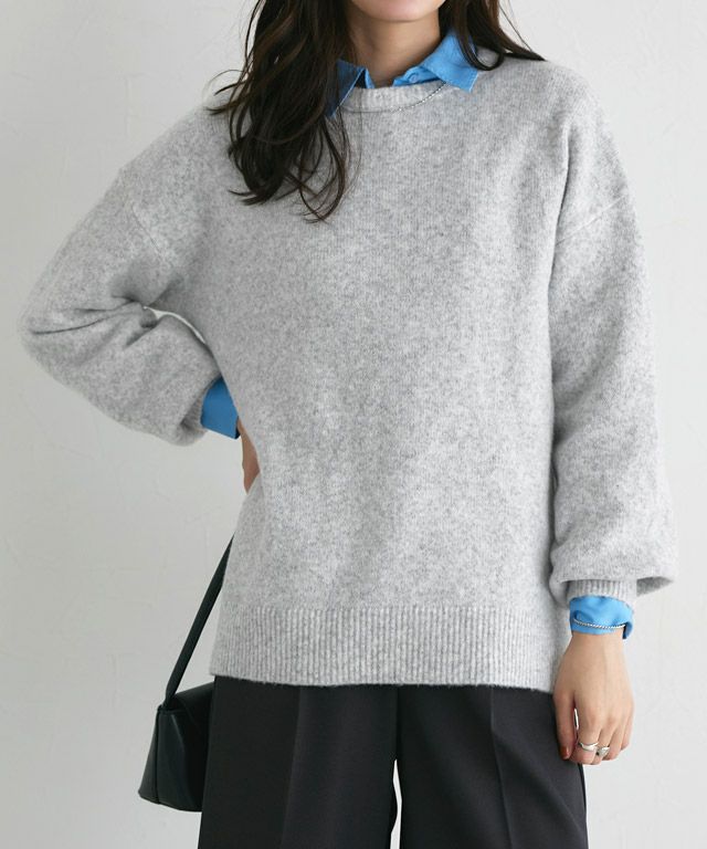 167cm / 杢グレー / M